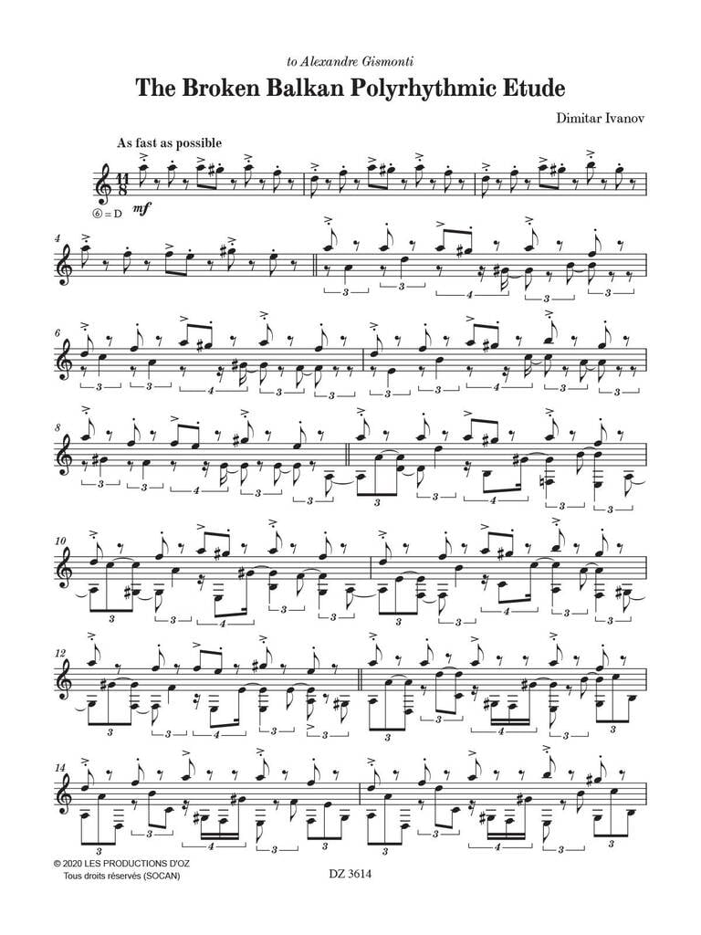 The Broken Balkan Polyrhythmic Etude